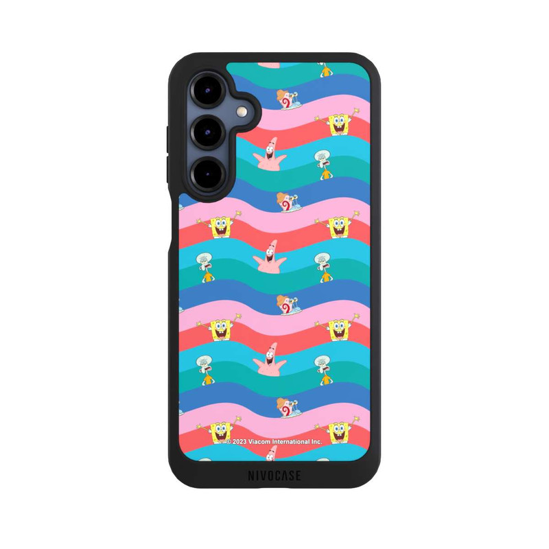 Galaxy A16 5G NIVOpure Spongebob Friends Colorful Waves