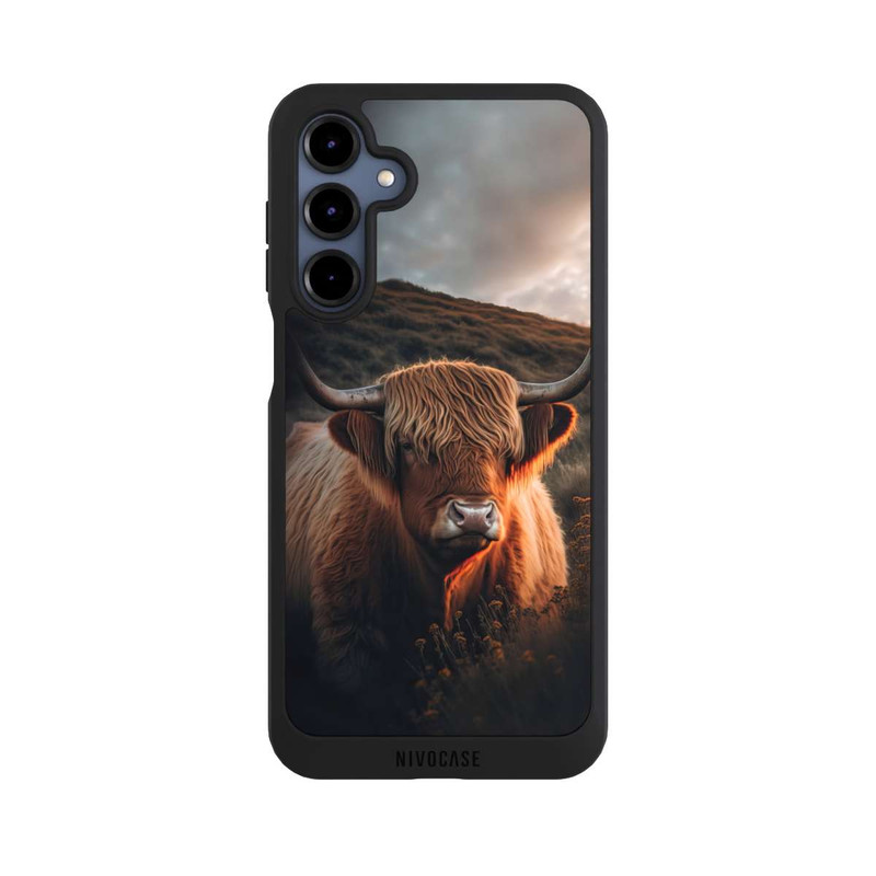 Galaxy A16 5G NIVOpure Highland Cow With Big Horns with AI