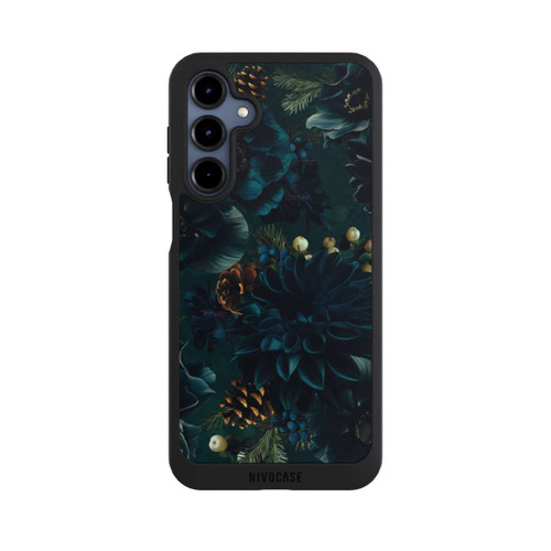 Samsung Galaxy A16 5G NIVOpure Flowers Pattern Green and Blue