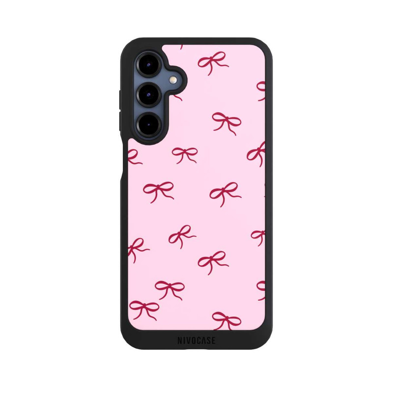 Galaxy A16 5G NIVOpure Bows Red Pink Pattern