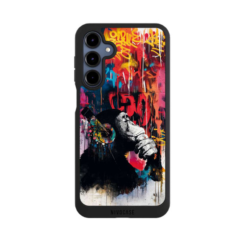 Samsung Galaxy A16 5G NIVOpure Chimp Blue Streetart