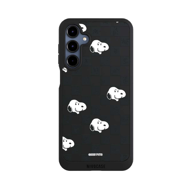 Galaxy A16 5G NIVOpure Snoopy Checked Pattern