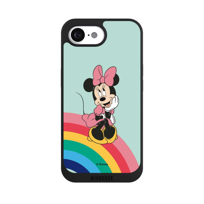 iPhone 16e NIVOpure Minnie Rainbow Portrait