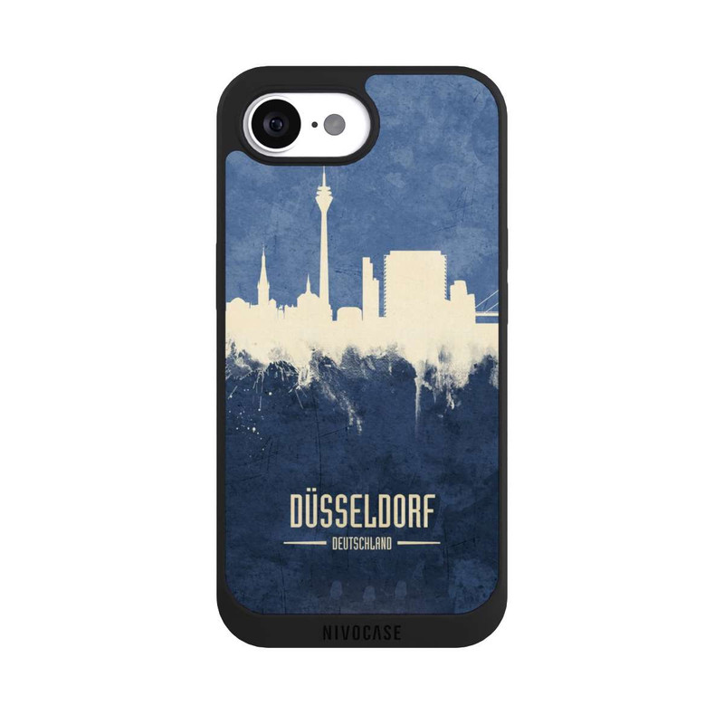 iPhone 16e NIVOpure Düsseldorf Germany Skyline