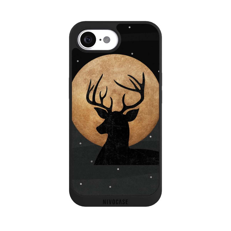 iPhone 16e NIVOpure Deer & Moon Gold