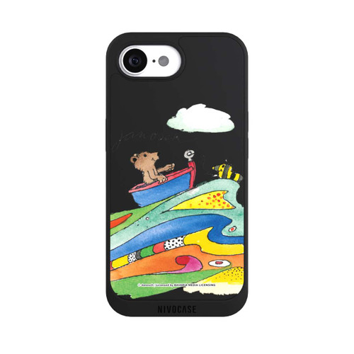 Apple iPhone 16e NIVOpure Bär und Tigerente Boot Transparent