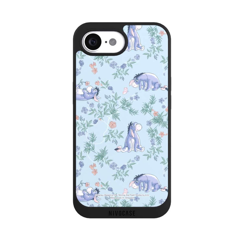 iPhone 16e NIVOpure Eeyore Blue Pattern