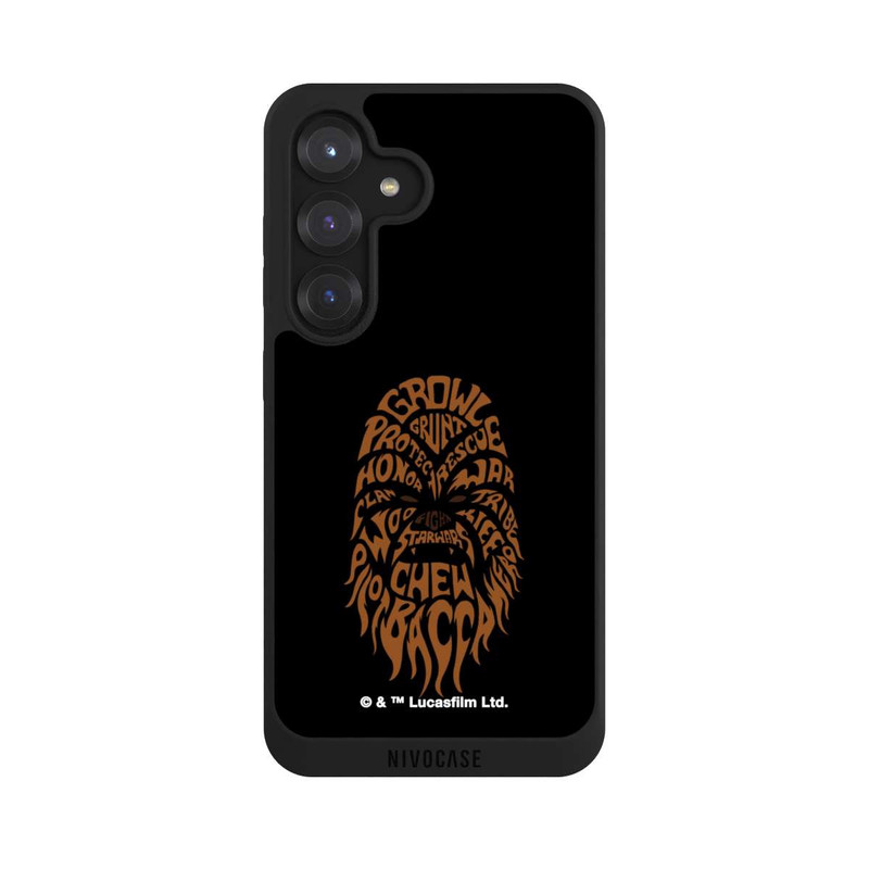 Galaxy S25 NIVOpure Chewbacca Typo Graphic
