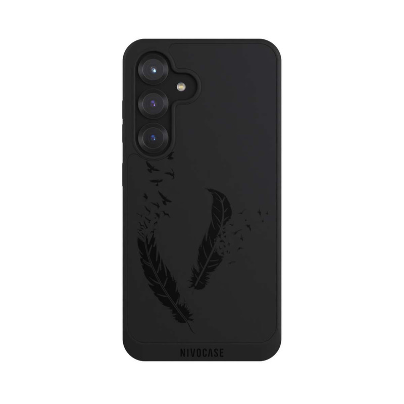 Galaxy S25 NIVOpure Free as a bird transparent