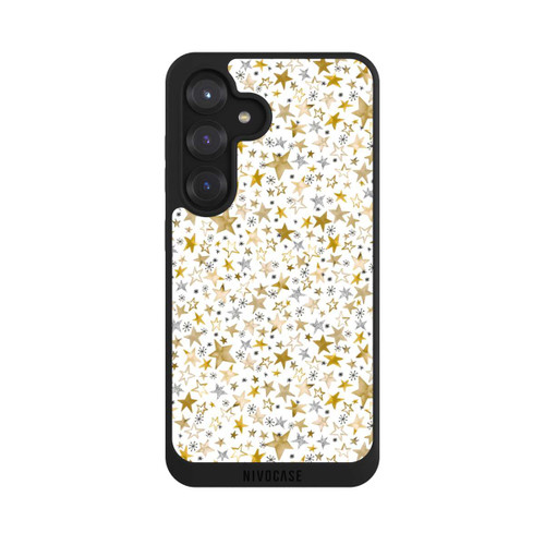 Samsung Galaxy S25 NIVOpure Winter Stars Gold
