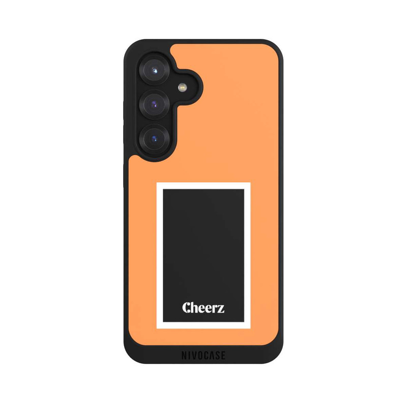 Galaxy S25 NIVOpure Cheerz Orange