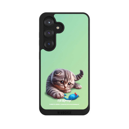 Samsung Galaxy S25 NIVOpure Playing Cat with Mouse