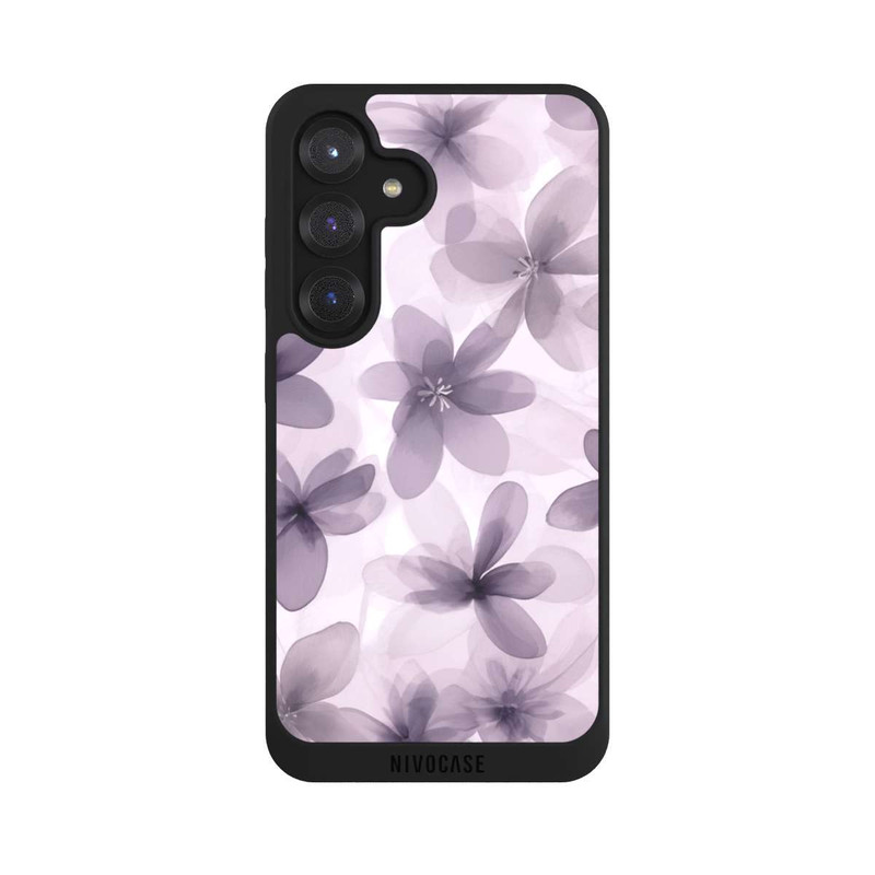 Galaxy S25 NIVOpure Romantic Flowers Lavender with AI