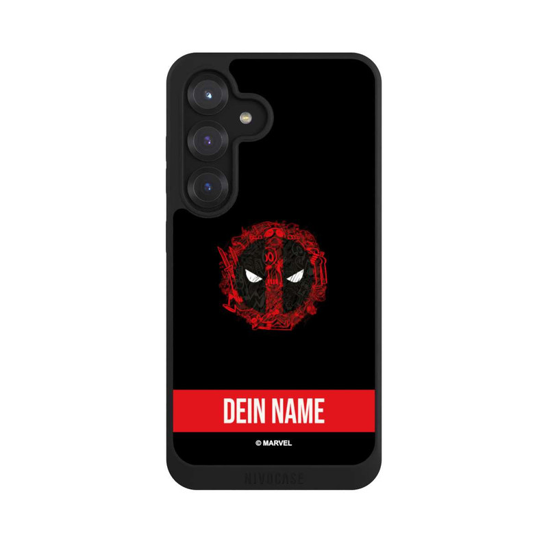 Galaxy S25 NIVOpure Deadpool Logo customisable