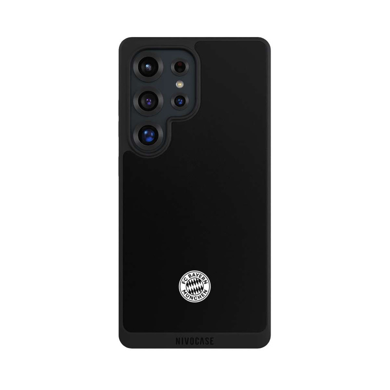 Galaxy S25 Ultra NIVOpure Classic FCB Logo - white on black