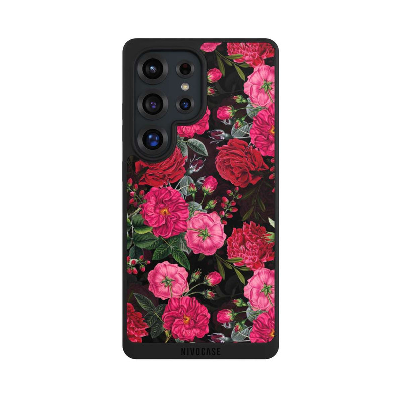 Galaxy S25 Ultra NIVOpure Pink and Red Flowers