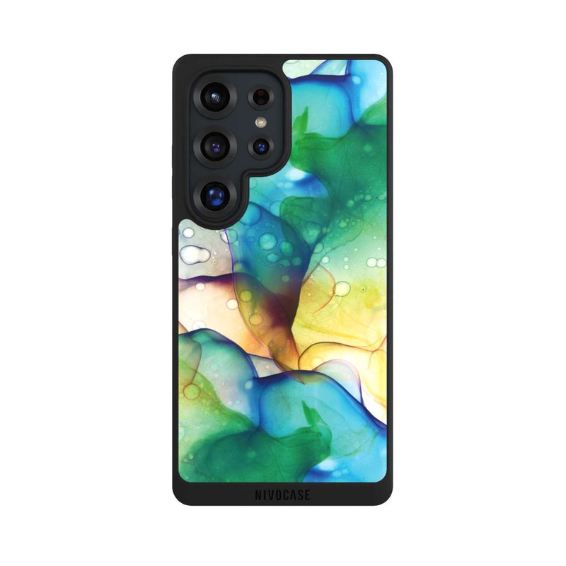 Galaxy S25 Ultra NIVOpure Liquid Art Green Meadow