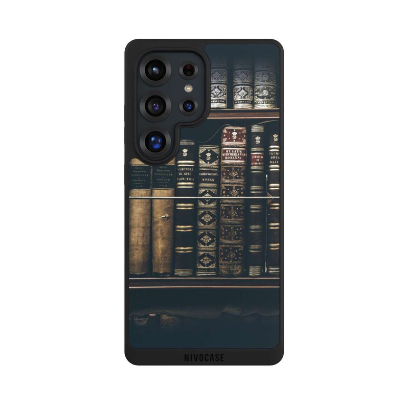 Galaxy S25 Ultra NIVOpure Book Stack Dark