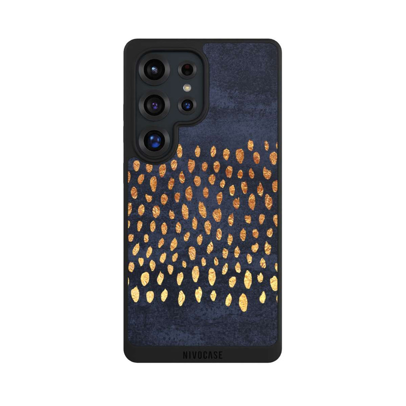 Galaxy S25 Ultra NIVOpure Pattern Play-Gold and Navy