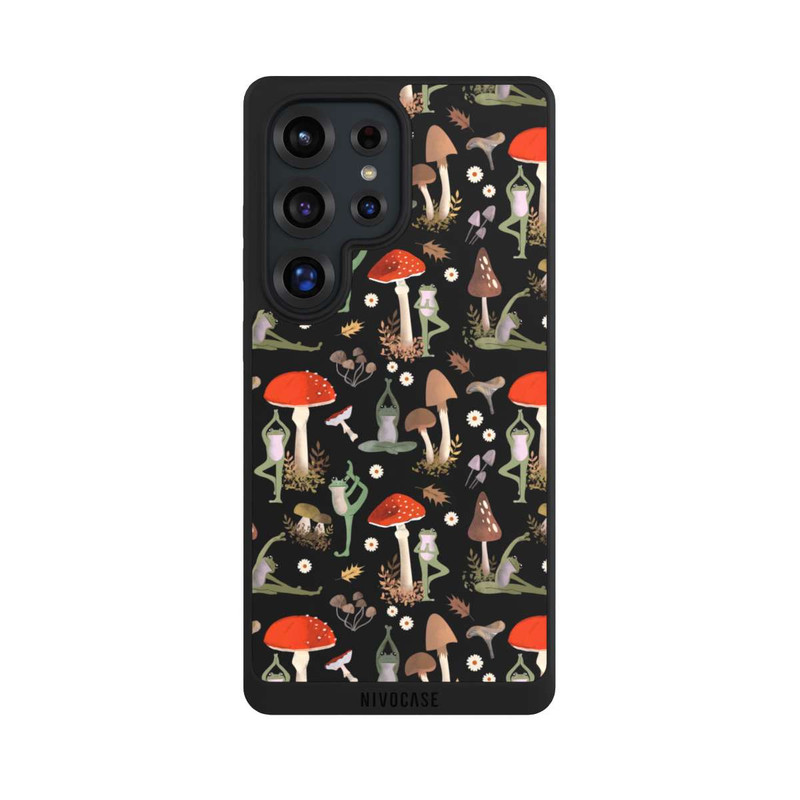 Galaxy S25 Ultra NIVOpure Yoga Frogs with Mushrooms