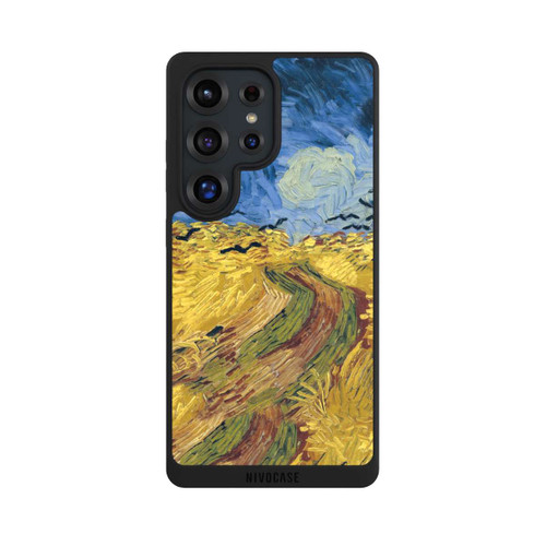 Samsung Galaxy S25 Ultra NIVOpure Wheatfield with Crows by Vincent van Gogh