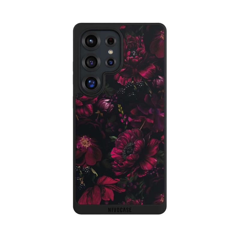 Galaxy S25 Ultra NIVOpure Dark Red Flower Love