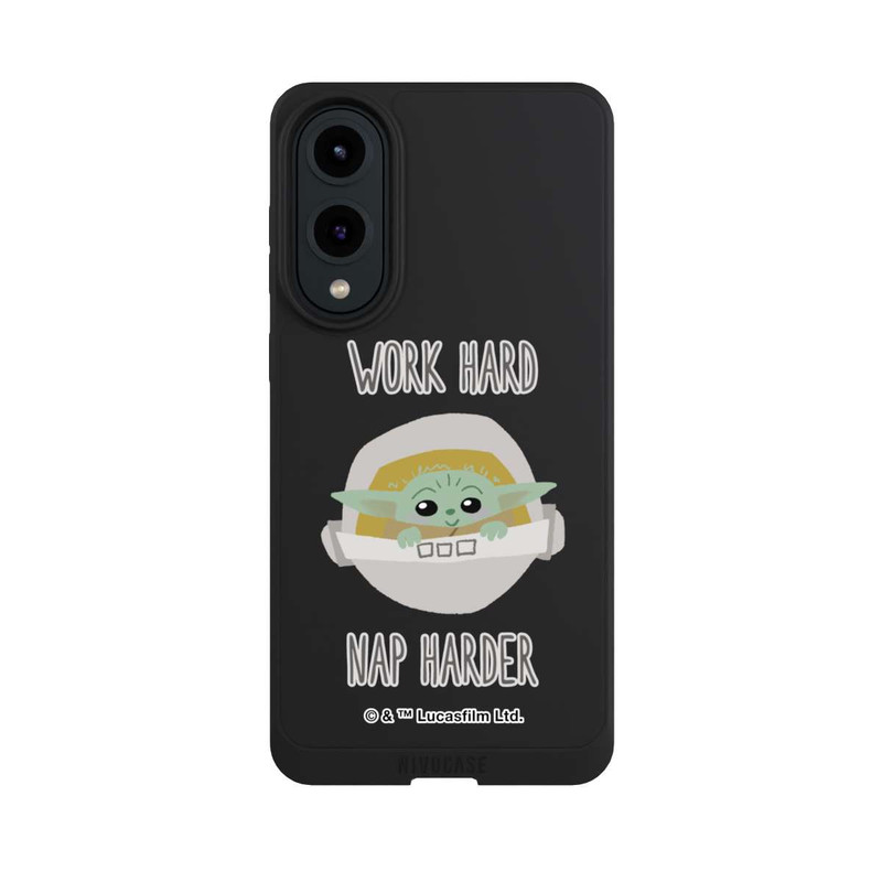 Galaxy S25 Edge NIVOpure The Child Work Hard Nap Harder Transparent