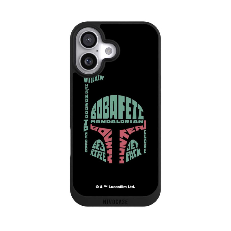 iPhone 17 NIVOpure Boba Fett Typo Graphic