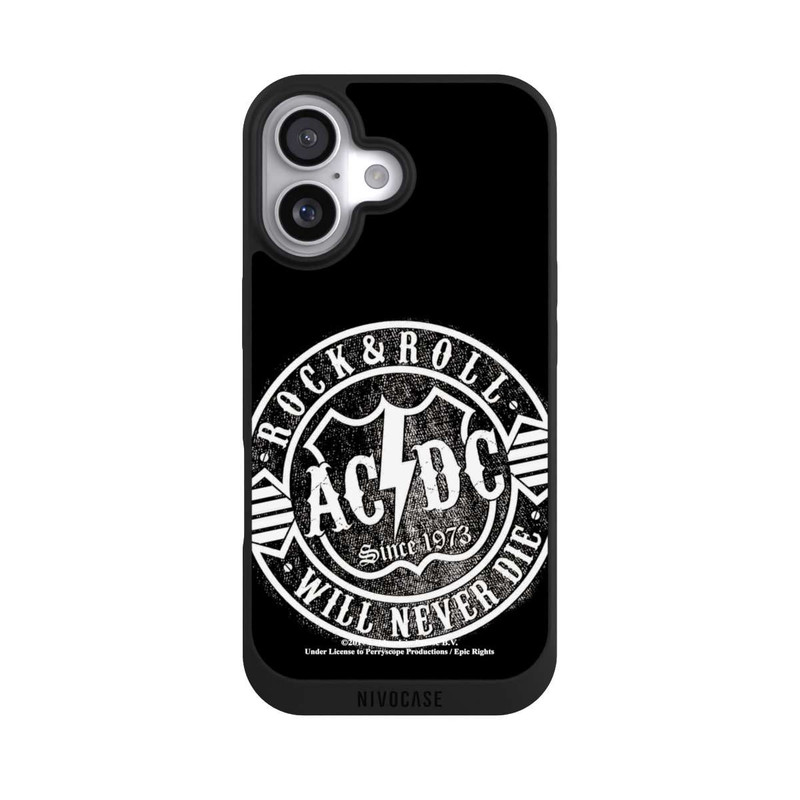 iPhone 17 NIVOpure ACDC Rock and Roll Weiss