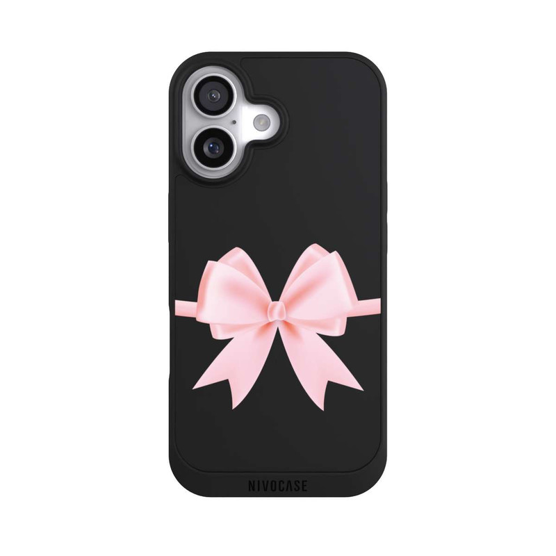 iPhone 17 NIVOpure Pink Bow transparent