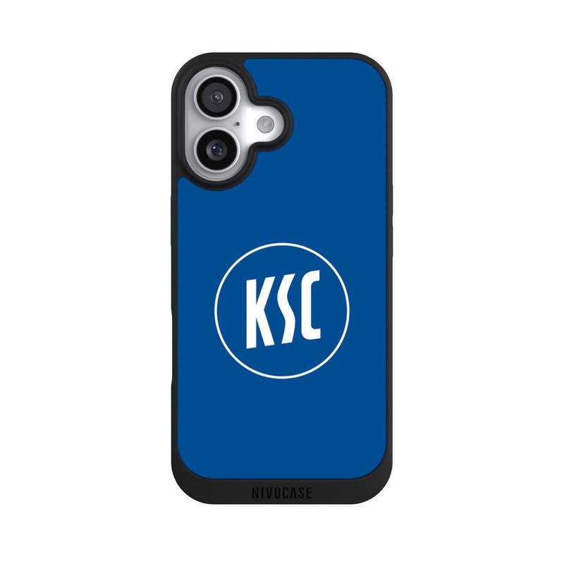 iPhone 17 NIVOpure KSC Logo auf Blau