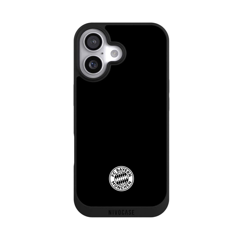 iPhone 17 NIVOpure Classic FCB Logo - white on black