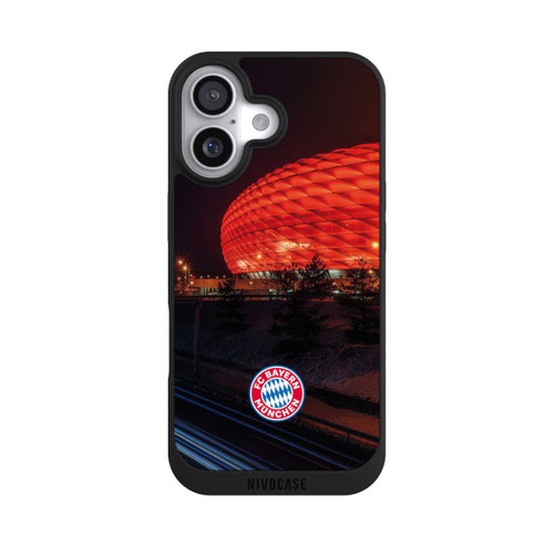 Apple iPhone 17 NIVOpure Allianz Arena bei Nacht FCB