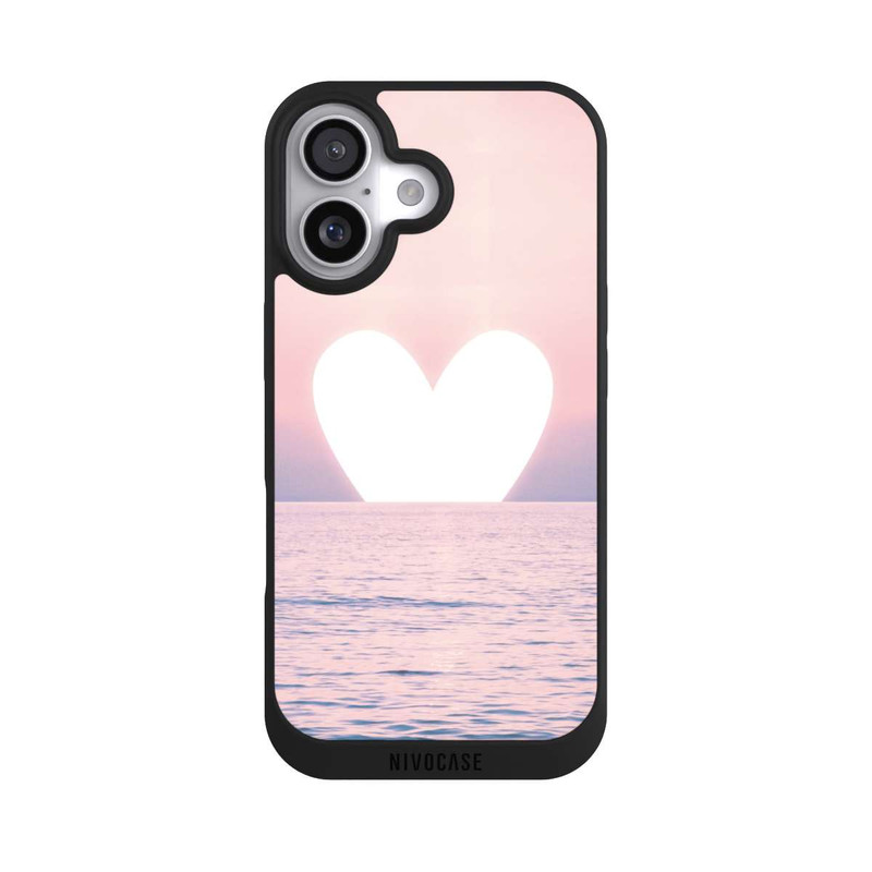 iPhone 17 NIVOpure Heart Sunset