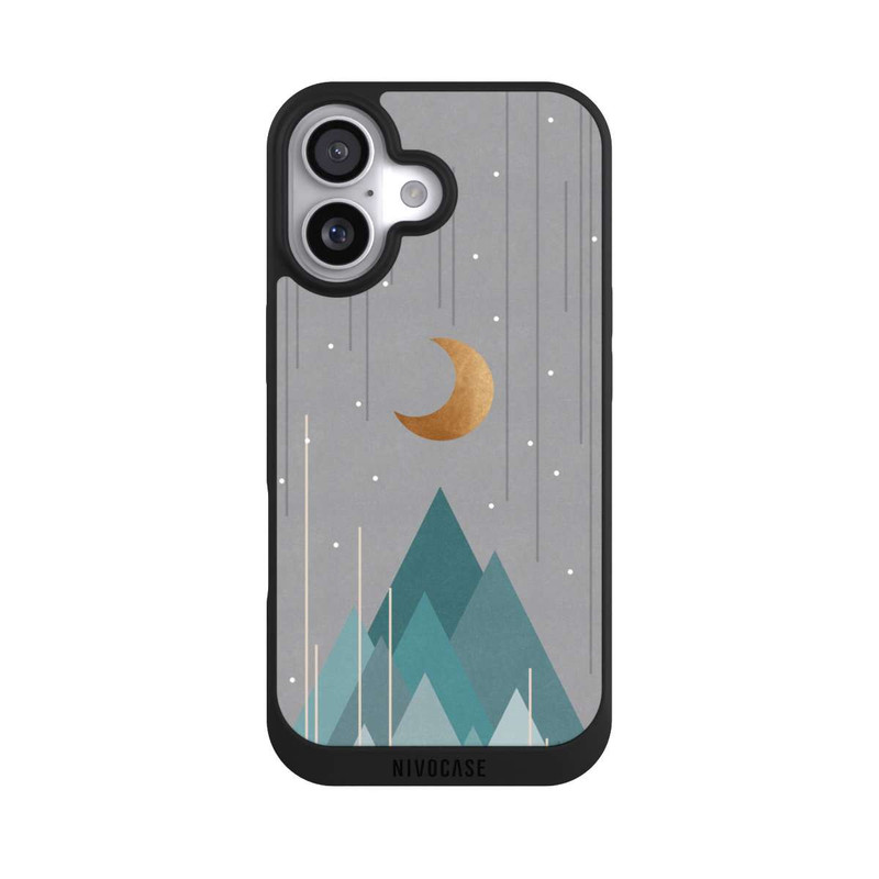 iPhone 17 NIVOpure Moon & Mountains Mint Green
