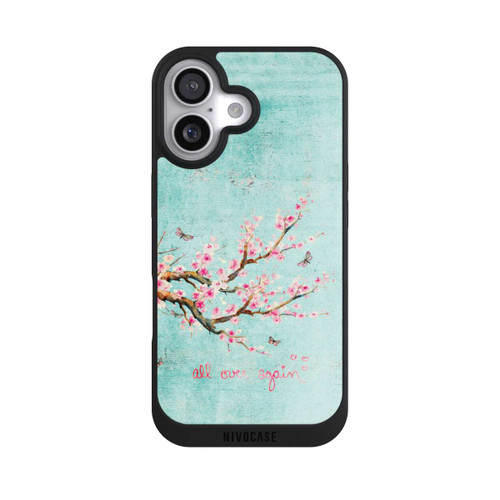 Apple iPhone 17 NIVOpure Cherry Blossom Tree Pattern Blue