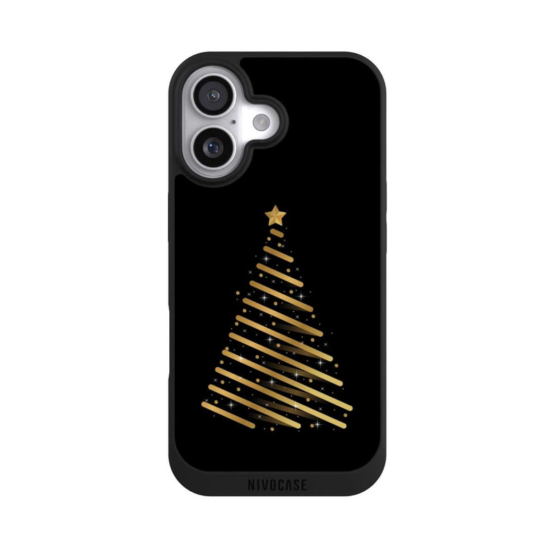 iPhone 17 NIVOpure Gold Christmas Tree