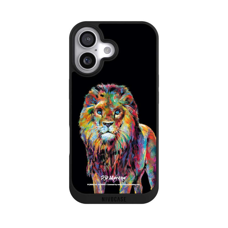 iPhone 17 NIVOpure Lion Colorful Art By P.D. Moreno