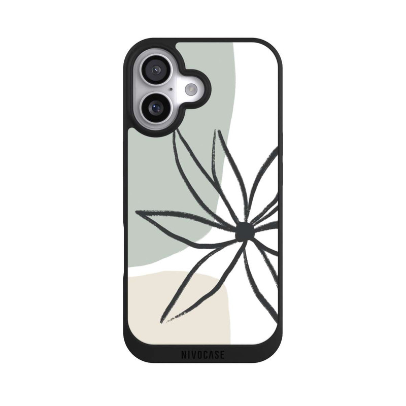 iPhone 17 NIVOpure Flower Mint and Cream 