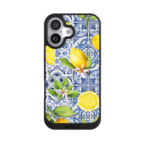 Apple iPhone 17 NIVOpure Greek lemon pattern