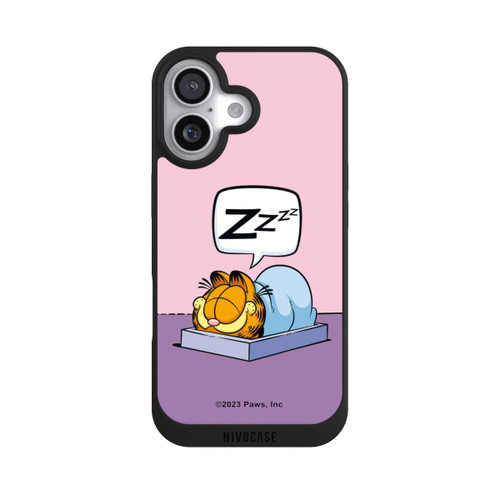 Apple iPhone 17 NIVOpure Garfield Attaque de sieste rose