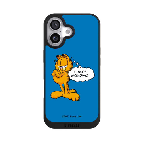 Apple iPhone 17 NIVOpure Garfield Je déteste les lundis Bleu