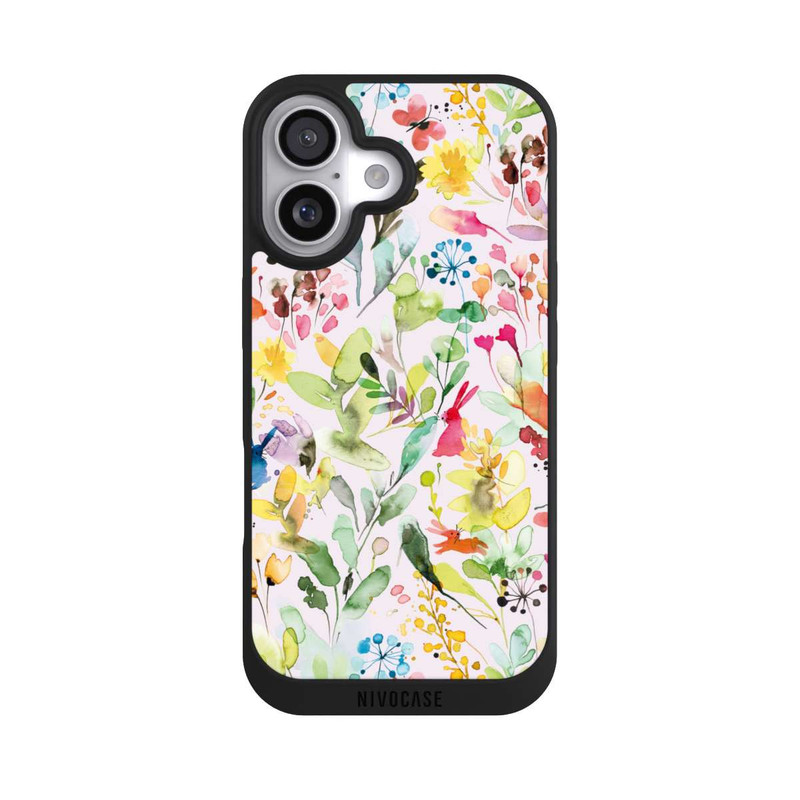iPhone 17 NIVOpure Wild Flowers Meadow Pink