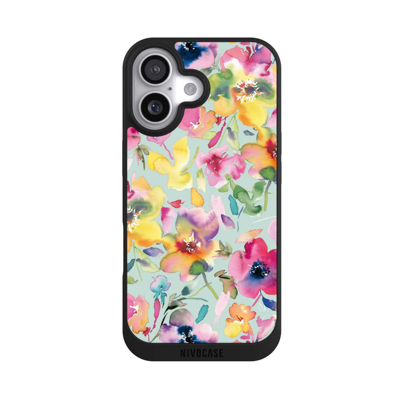 iPhone 17 NIVOpure Künstlerischer Sommer Psychedelic Floral