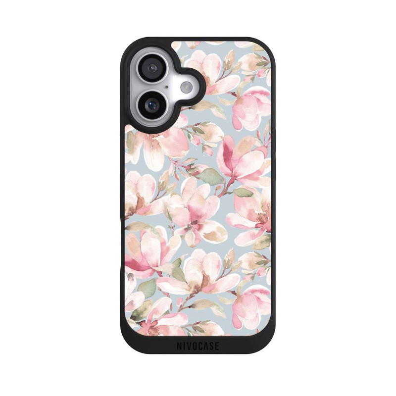 iPhone 17 NIVOpure Magnolien Blumen Pastellrosa