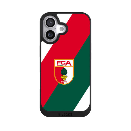  NIVOpure FC Augsburg Logo Rot Grün