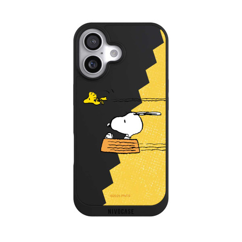 Apple iPhone 17 NIVOpure Peanuts-Snoopy und Woodstock Transparent