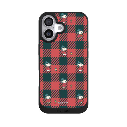 Apple iPhone 17 NIVOpure Peanuts Red Tartan Pattern