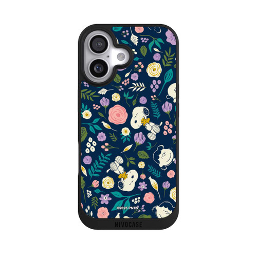 Apple iPhone 17 NIVOpure Peanuts Dark Flower Pattern