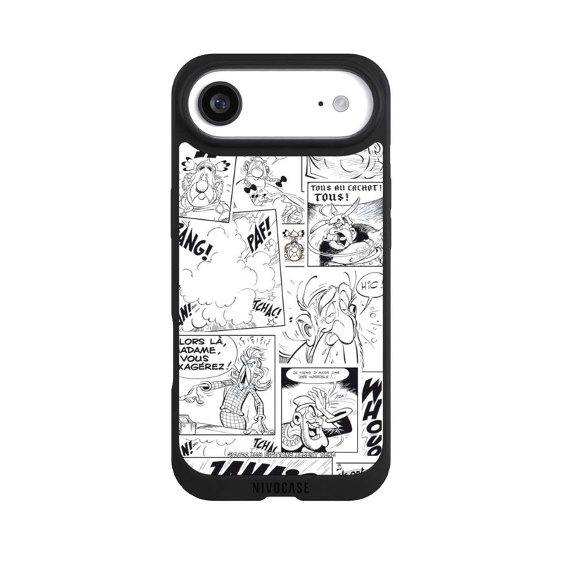 iPhone Air NIVOpure Asterix Comic Black and White
